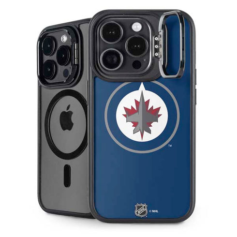 NHL Winnipeg Jets Logo iPhone 15 Pro Max Kickstand Case