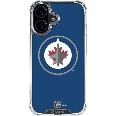 NHL Winnipeg Jets Logo iPhone 16 Clear Case