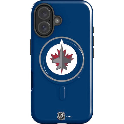 NHL Winnipeg Jets Logo iPhone 16 Plus Magsafe Impact Case