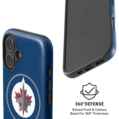 NHL Winnipeg Jets Logo iPhone 16 Plus Magsafe Impact Case