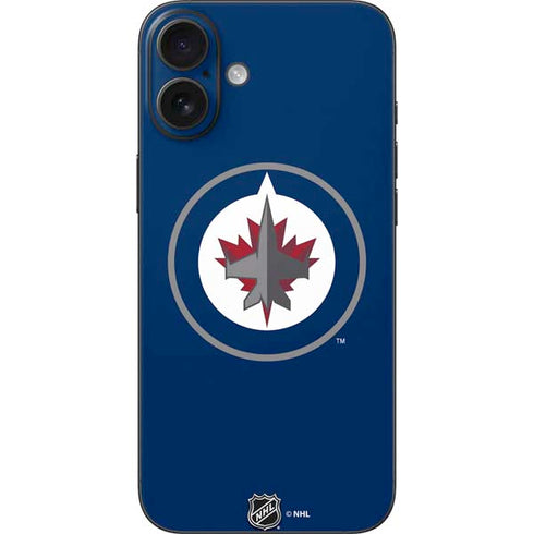 NHL Winnipeg Jets Logo iPhone 16 Plus Skin