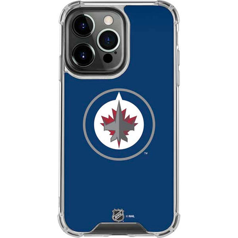 NHL Winnipeg Jets Logo iPhone 16 Pro Clear Case