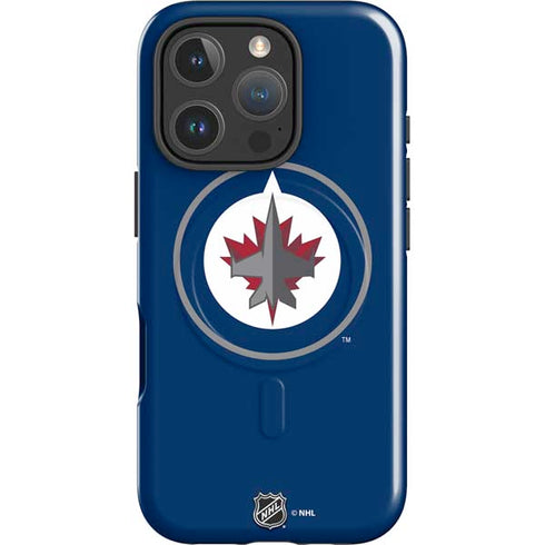 NHL Winnipeg Jets Logo iPhone 16 Pro Magsafe Impact Case