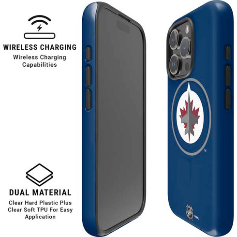 NHL Winnipeg Jets Logo iPhone 16 Pro Magsafe Impact Case