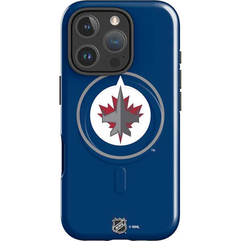 NHL Winnipeg Jets Logo iPhone 16 Pro Max Magsafe Impact Case