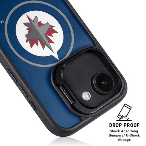 NHL Winnipeg Jets Logo iPhone 16e Kickstand Case