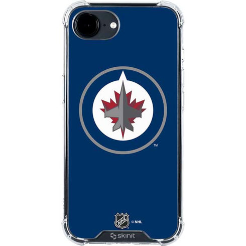 NHL Winnipeg Jets Logo iPhone 16e Clear Case