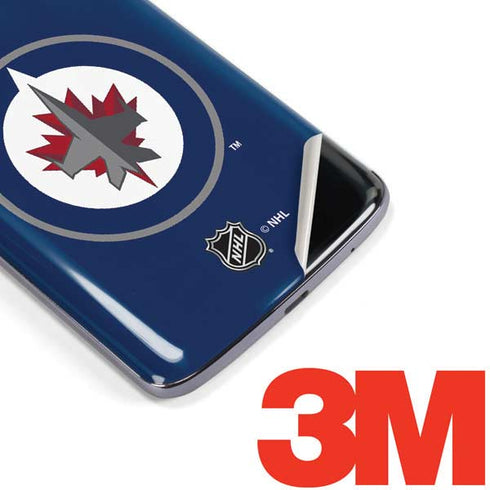 NHL Winnipeg Jets Logo Moto E5 Plus Skin