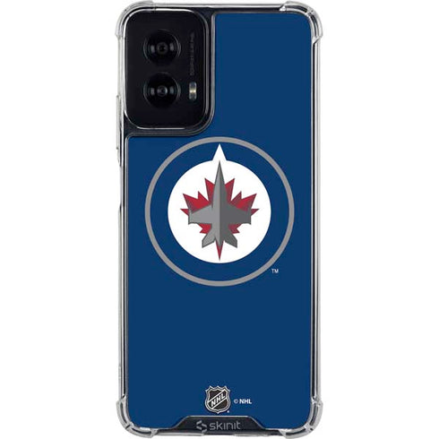 NHL Winnipeg Jets Logo Moto G Power 5G (2024) Clear Case