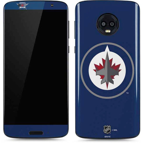 NHL Winnipeg Jets Logo Moto G6 Skin