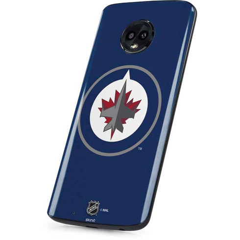 NHL Winnipeg Jets Logo Moto G6 Skin