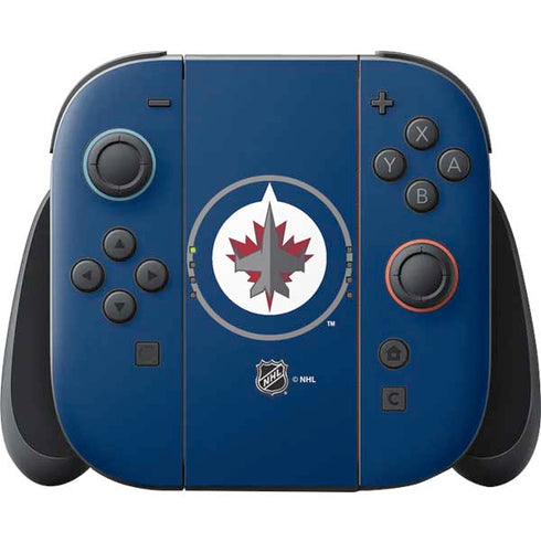 NHL Winnipeg Jets Logo Nintendo Switch 2 (2025) Joy-Con Controller Skin