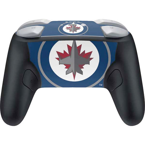 NHL Winnipeg Jets Logo Nintendo Switch 2 (2025) Pro Controller Skin