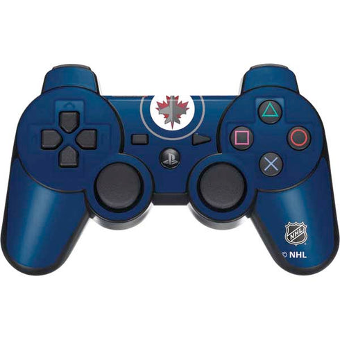 NHL Winnipeg Jets Logo PS3 Dual Shock wireless controller Skin