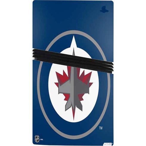 NHL Winnipeg Jets Logo PS5 Pro Console Skin
