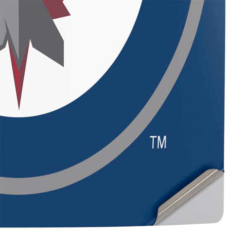 NHL Winnipeg Jets Logo PS5 Pro Console Skin