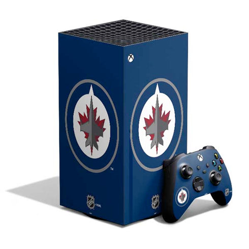 NHL Winnipeg Jets Logo XBox Series X Digital Edition Bundle Skin