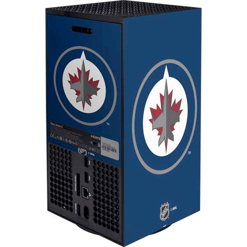 NHL Winnipeg Jets Logo XBox Series X Digital Edition Bundle Skin