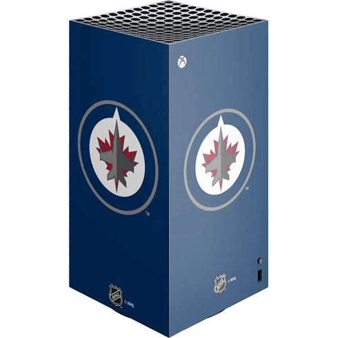 NHL Winnipeg Jets Logo XBox Series X Digital Edition Console Skin