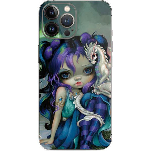 Winter Fairy With Frost Dragon by Jasmine Becket-Griffith iPhone 15 Pro Max Skin