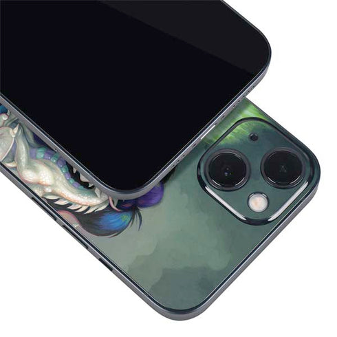 Winter Fairy With Frost Dragon by Jasmine Becket-Griffith iPhone 15 Skin