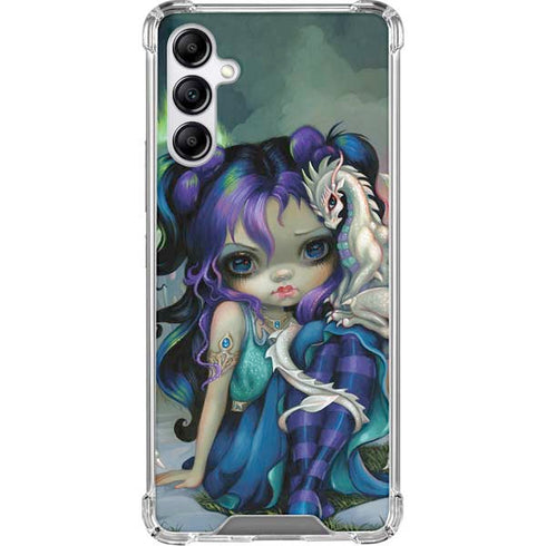 Winter Fairy With Frost Dragon by Jasmine Becket-Griffith Galaxy Cases