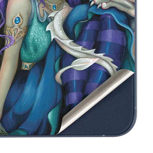 Winter Fairy With Frost Dragon by Jasmine Becket-Griffith Galaxy A35 5G Skin