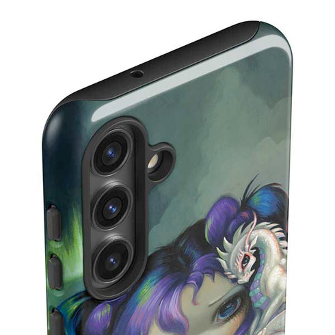 Winter Fairy With Frost Dragon by Jasmine Becket-Griffith Galaxy S25 Impact Case