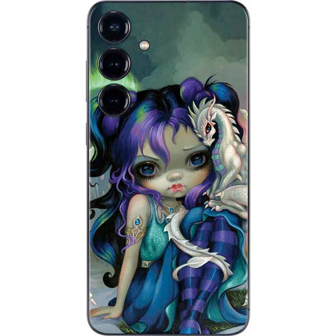 Winter Fairy With Frost Dragon by Jasmine Becket-Griffith Galaxy S25 Plus Skin