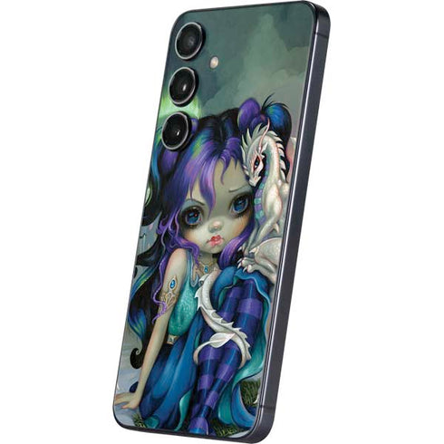 Winter Fairy With Frost Dragon by Jasmine Becket-Griffith Galaxy S25 Skin