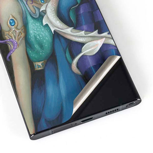 Winter Fairy With Frost Dragon by Jasmine Becket-Griffith Galaxy S24 Ultra Skin