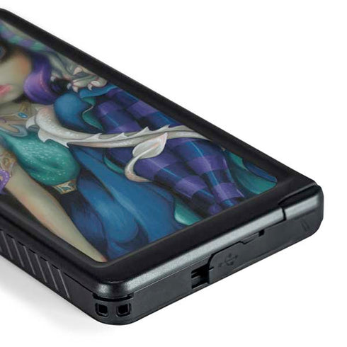 Winter Fairy With Frost Dragon by Jasmine Becket-Griffith Galaxy S24 Ultra Waterproof Case