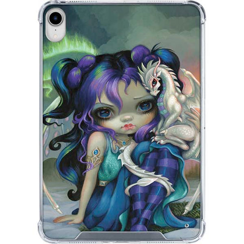 Winter Fairy With Frost Dragon by Jasmine Becket-Griffith iPad 11th Gen (2025) Clear Case