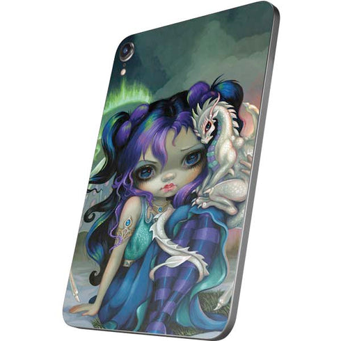 Winter Fairy With Frost Dragon by Jasmine Becket-Griffith Apple iPad Mini Skin