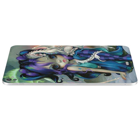 Winter Fairy With Frost Dragon by Jasmine Becket-Griffith iPad Pro 13in M4 (2024) Skin
