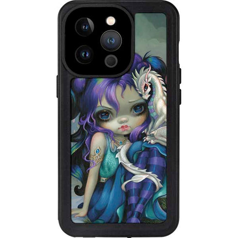 Winter Fairy With Frost Dragon by Jasmine Becket-Griffith iPhone Cases