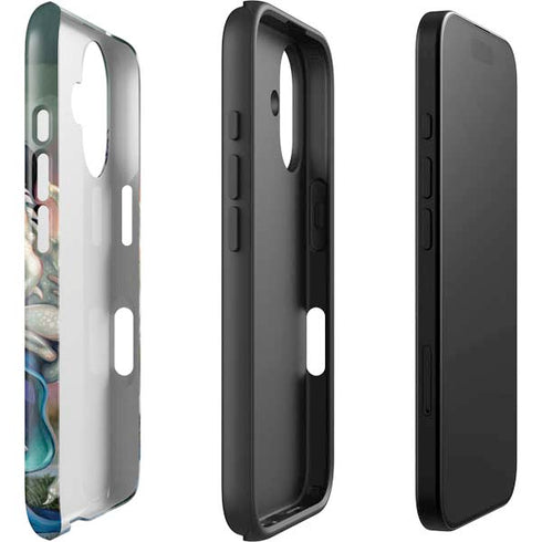 Winter Fairy With Frost Dragon by Jasmine Becket-Griffith iPhone 16 Plus Impact Case