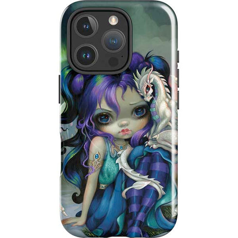 Winter Fairy With Frost Dragon by Jasmine Becket-Griffith iPhone 16 Pro Magsafe Impact Case