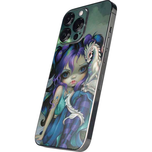 Winter Fairy With Frost Dragon by Jasmine Becket-Griffith iPhone 16 Pro Skin