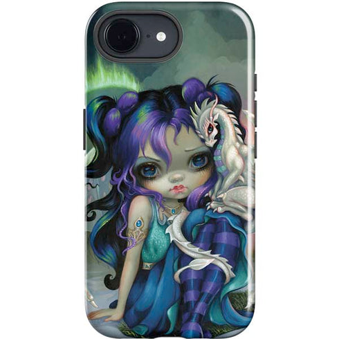 Winter Fairy With Frost Dragon by Jasmine Becket-Griffith iPhone 16e Impact Case