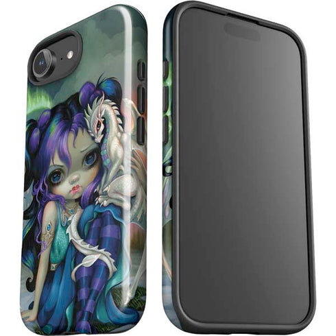 Winter Fairy With Frost Dragon by Jasmine Becket-Griffith iPhone 16e Impact Case