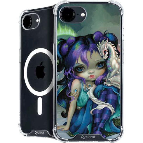 Winter Fairy With Frost Dragon by Jasmine Becket-Griffith iPhone 16e MagSafe Case
