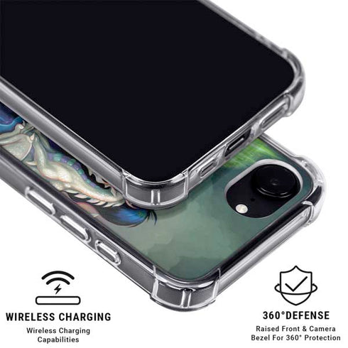 Winter Fairy With Frost Dragon by Jasmine Becket-Griffith iPhone 16e MagSafe Case