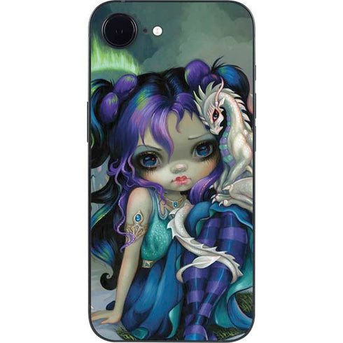 Winter Fairy With Frost Dragon by Jasmine Becket-Griffith iPhone 16e Skin