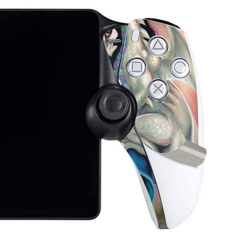 Winter Fairy With Frost Dragon by Jasmine Becket-Griffith PlayStation Portal Remote Player Skin