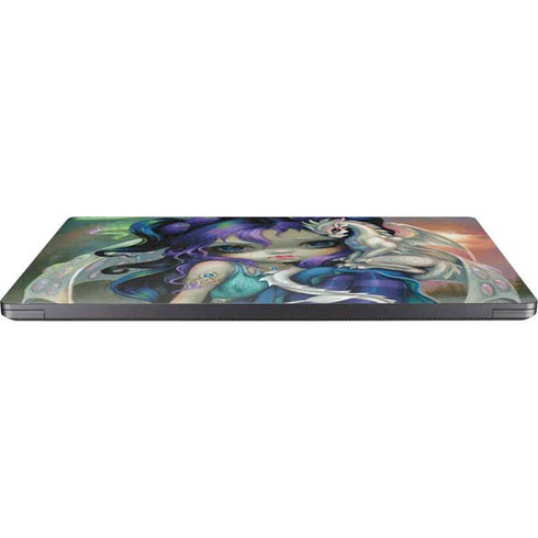 Winter Fairy With Frost Dragon by Jasmine Becket-Griffith Surface Laptop 7 13.8in Skin