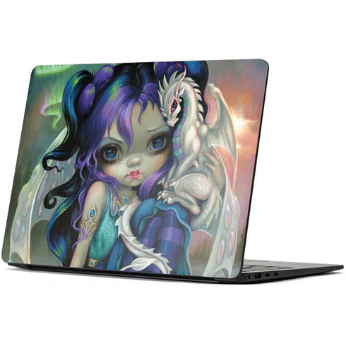 Winter Fairy With Frost Dragon by Jasmine Becket-Griffith Surface Laptop 7 15in Skin