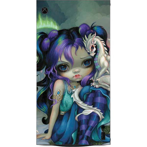 Winter Fairy With Frost Dragon by Jasmine Becket-Griffith XBox Series X Digital Edition Console Skin