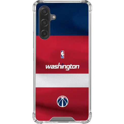 NBA Washington Wizards Jersey Galaxy A17 Clear Case