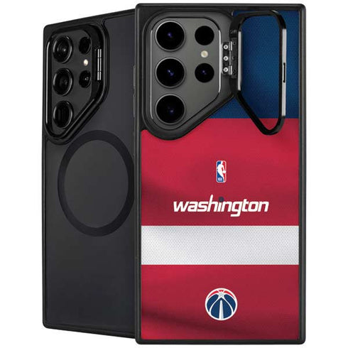 NBA Washington Wizards Jersey Galaxy S26 Ultra Kickstand Case